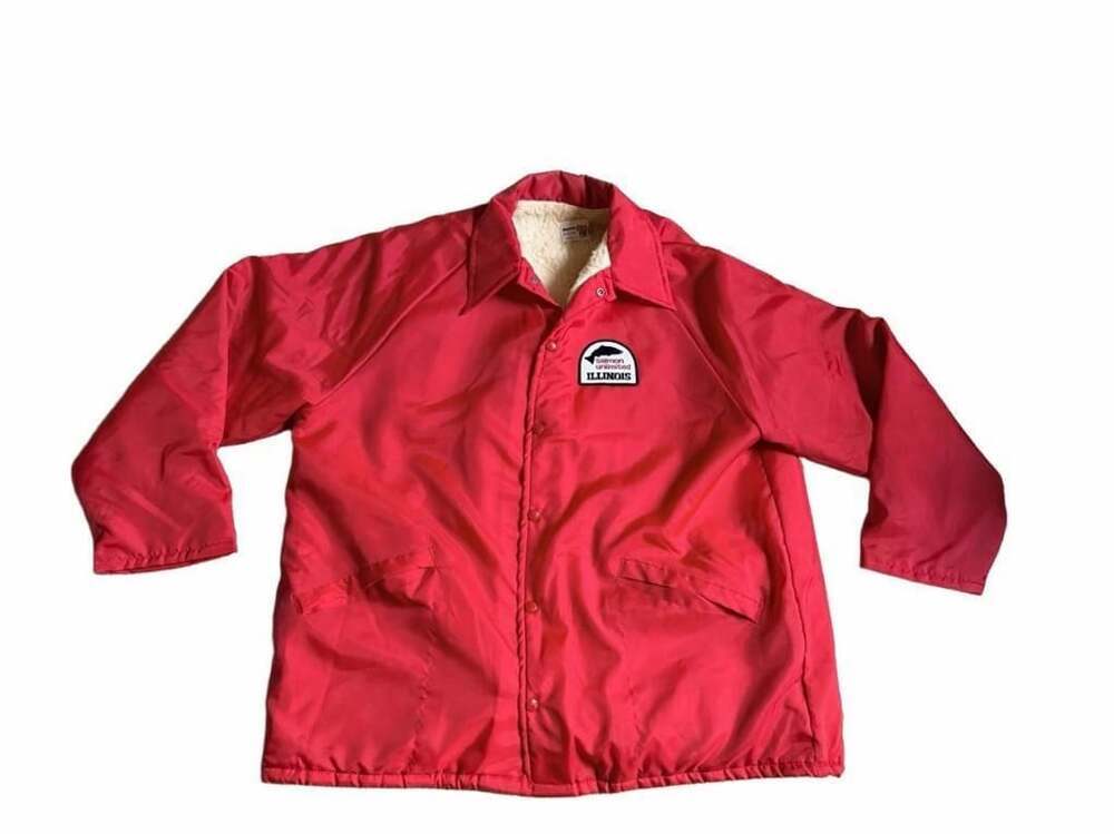 Vintage King Louie Pro Fit Bomber Jacket MADE IN USA XL